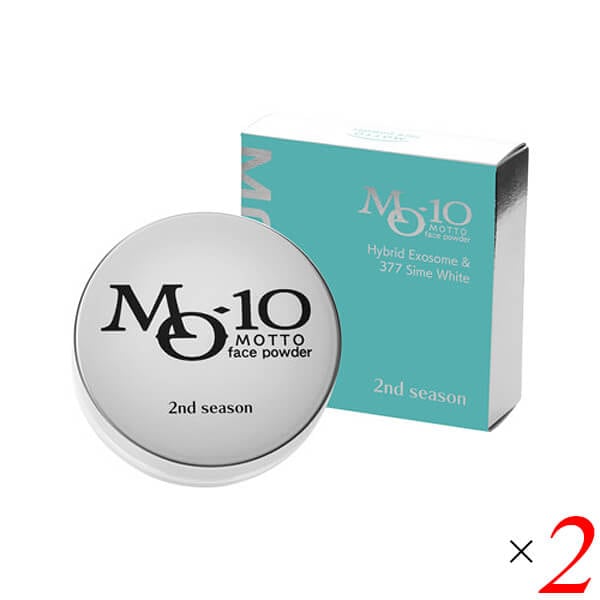 MOTTO フェイスパウダー 2nd season 4g 2個セット