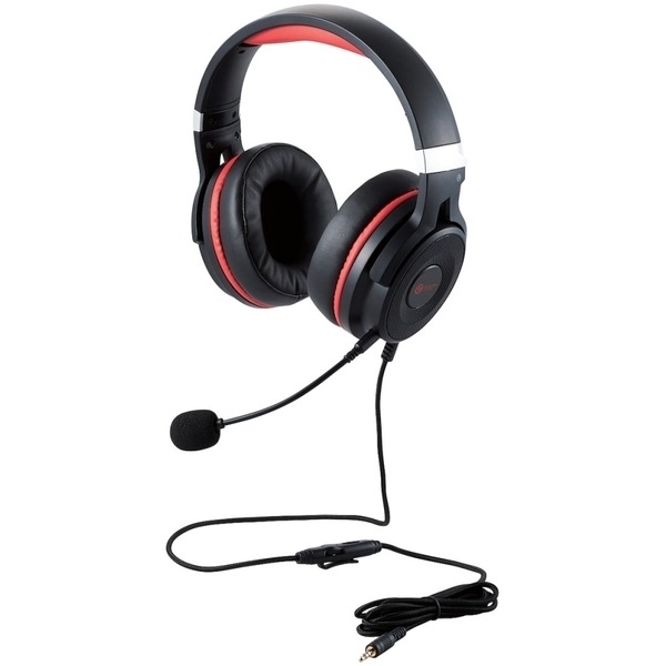 HS-G60BK ブラック [ゲーミングヘッドセット/HS-G60/オーバーヘッド] メーカー直送