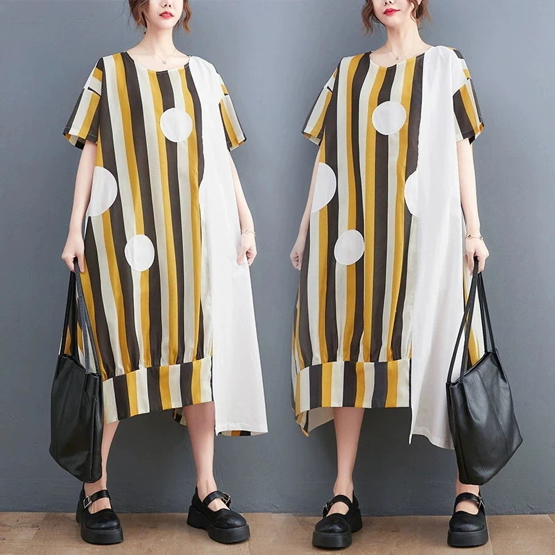 ワンピース ロングワンピース 夏 半袖 無地 プリーツ ゆったり おしゃれ 体型カバー シンプル ナチュラル 上品 大人 通勤 OL 旅 20代 32代