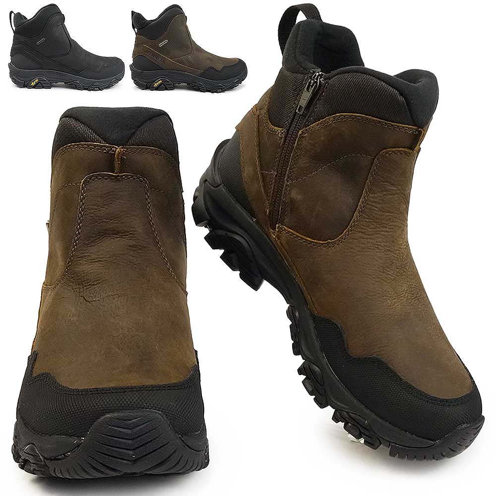 メンズ ブーツ コールドパック 3 サーモ トール ジップ ウォータープルーフ 防滑 撥水