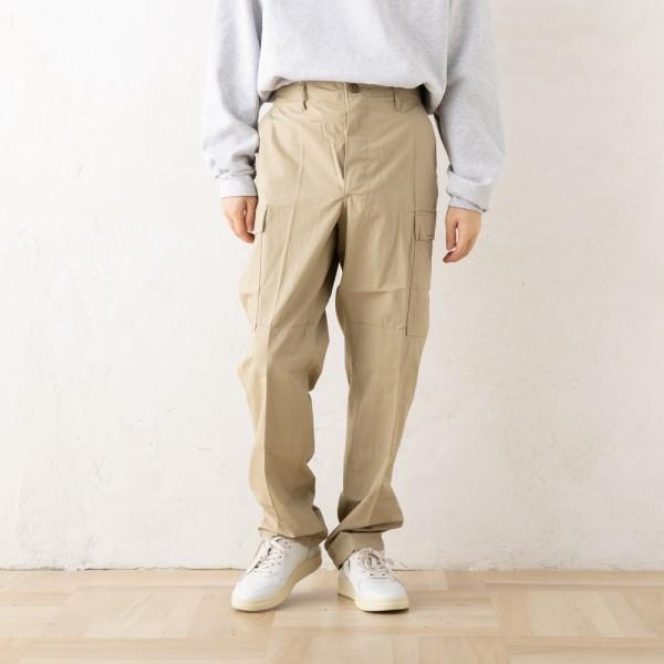BDU カーゴパンツ ミリタリーパンツ ベージュ メンズ BDU TROUSER F520155 001