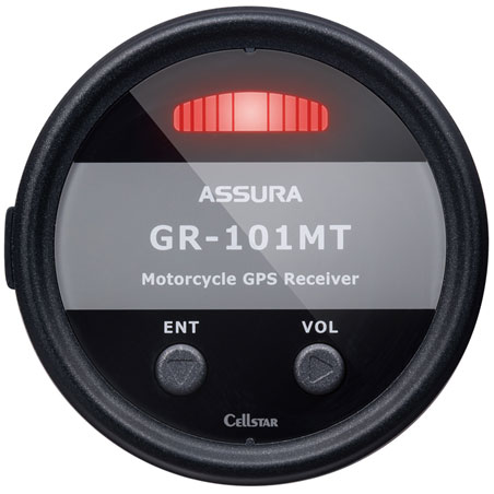 セルスター オートバイ専用 GPSレシーバー「GR-101MT」 GR101MT