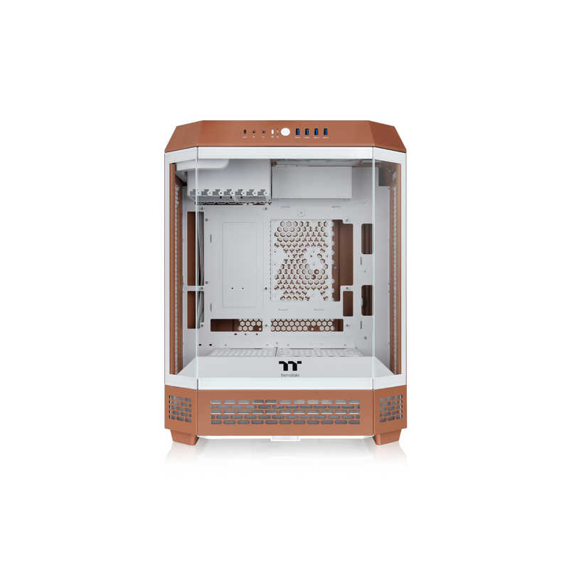 THERMALTAKE　PCケース ［ATX / Micro ATX / Mini-ITX］ The Tower 600 Mocha Mousse　CA-1Z1-00MUWN-00