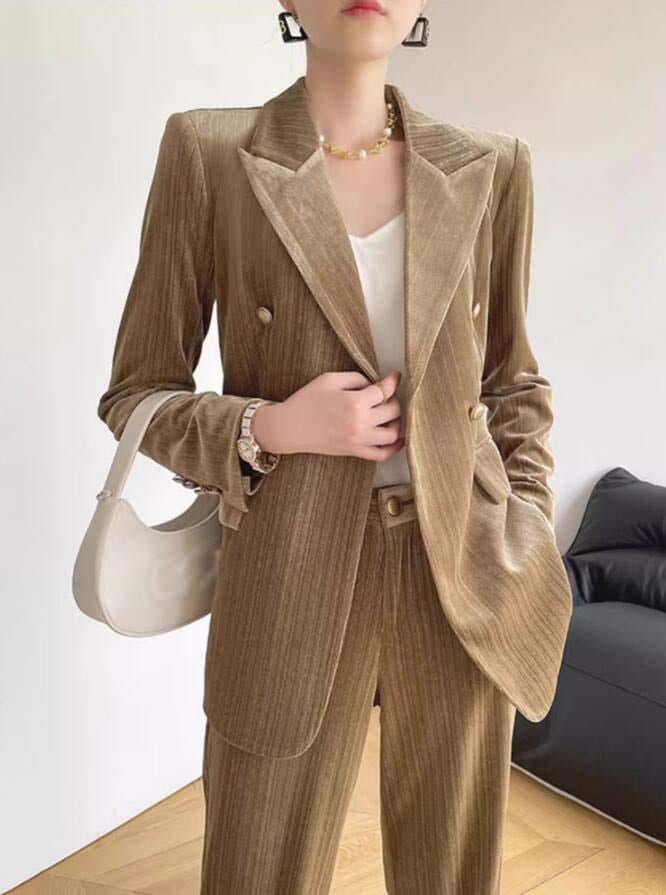 リクルートスーツ ママスーツ 通勤 就職活動 面接 パンツスーツ 春秋冬 フォーマルスーツ 2点セット ジャケット+パンツ ビジネススーツ 可愛い セットアップ キャリア 上品 入学式 卒業式 事務服