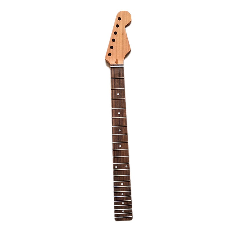 マット自然QuartersawnママットメープルST電気ギターの首をマママットした自然Quartersawn 22フレットローズウッド指板BJ679