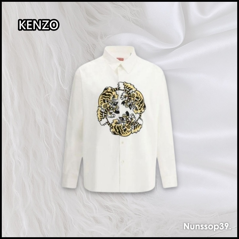 KENZO ヴェルディ マーケット ポプリン シャツ