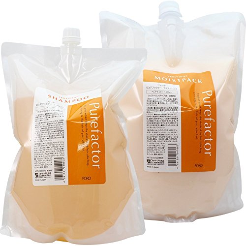 2点set ピュアファクター シャンプー2000ml モイストパック 2000ｇ 詰め替え セット
