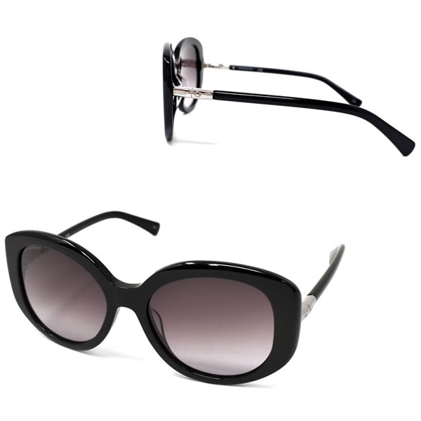 LO601S-001 サングラス アジアンフィット ブラック グレーグラデーション UVカット レディース 12,456円