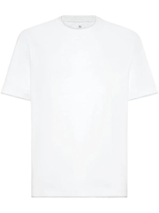 BRUNELLO CUCINELLI Men Tops M0B137427 CW787 BIANCO OTTICO