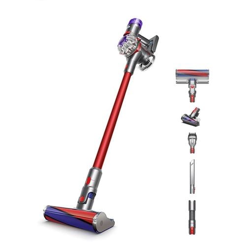 DYSON(ダイソン) コードレス掃除機 DYSON V8 ORIGIN スティック ハンディクリーナー サイクロン (SV25 RD2 EH) 【変わらないパワフルな吸引力延長ホース付き】