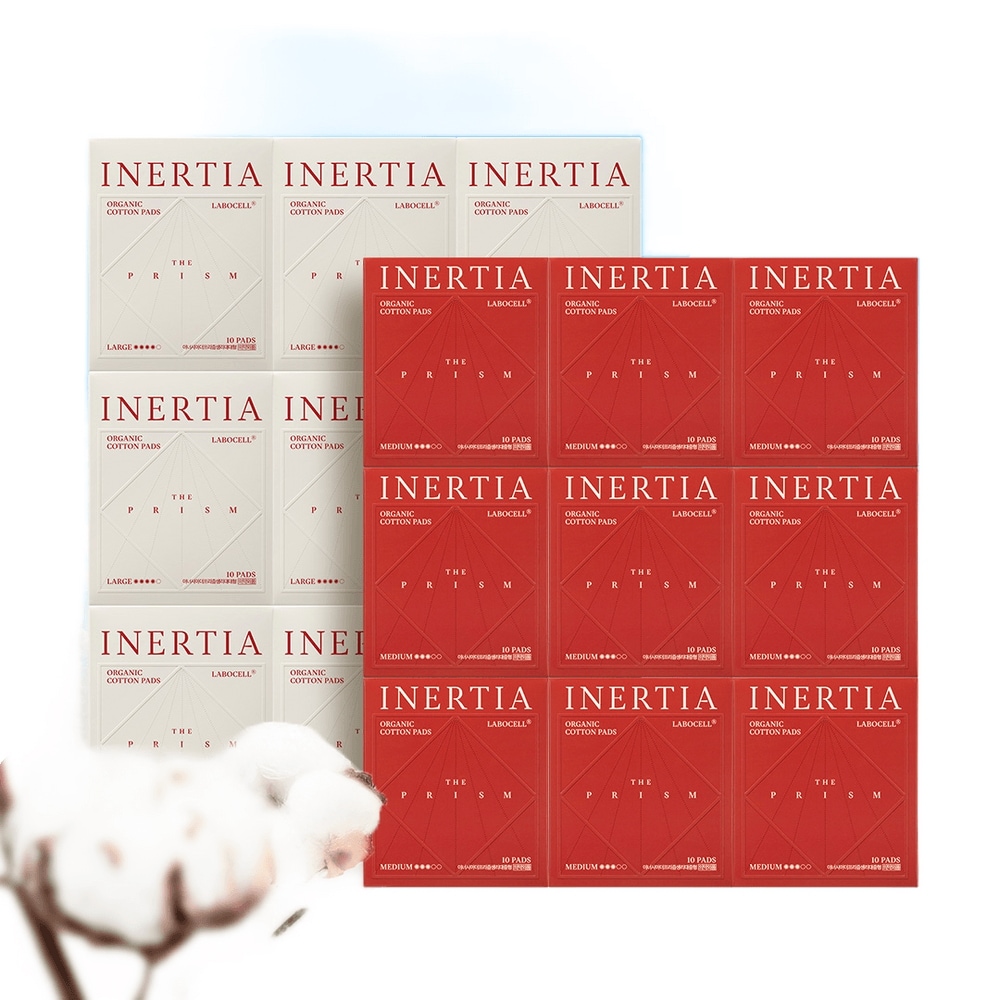 [カイスト博士PICK] [18パック] インナーシア ザ プリズム オーガニック 生理用ナプキン (中/大型選択)