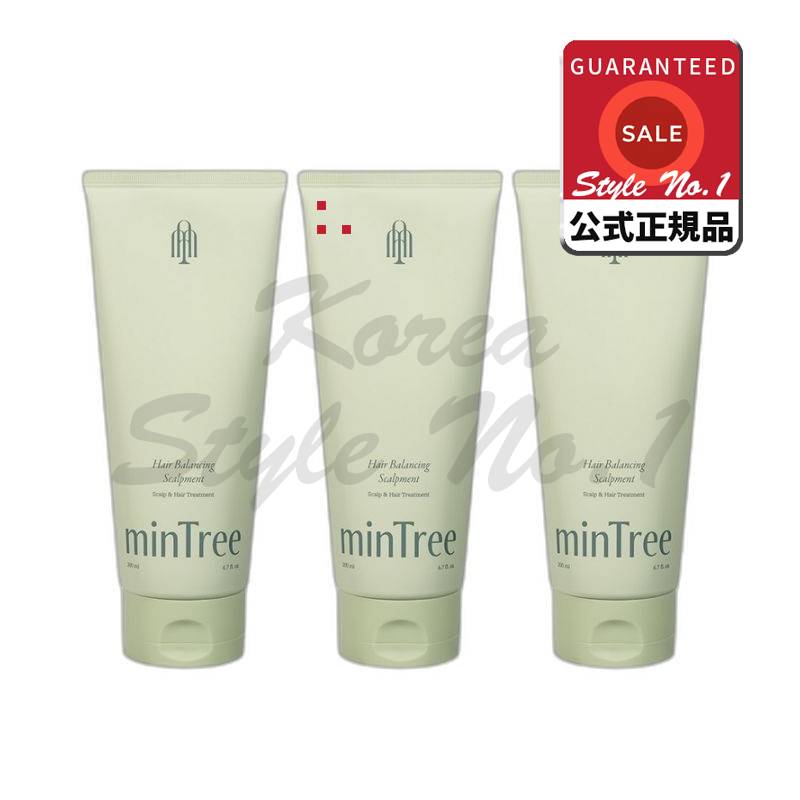 ミンツリー脱毛機能性ヘアトリートメント200ml 3個