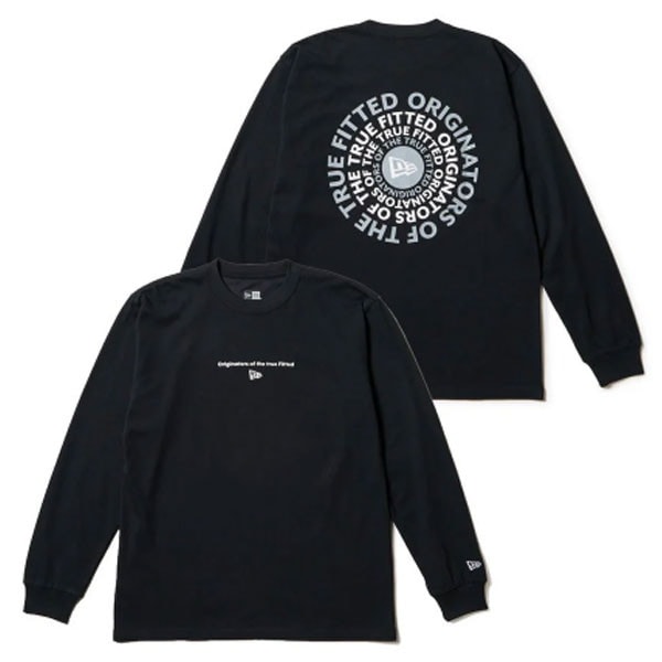 NEW ERA ニューエラ 長袖 パフォーマンス Tシャツ Circle OOTTF ブラック レギュラーフィット 14682684