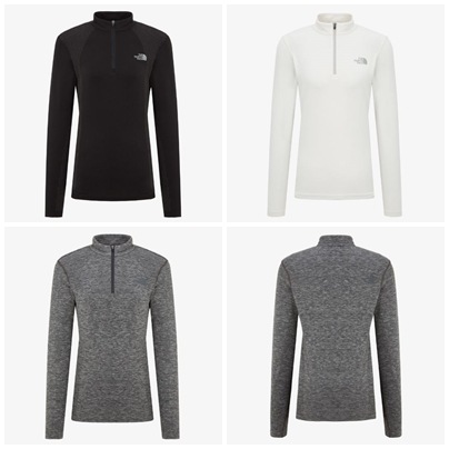 WS SEAMFREE L/S ZIP TEE [NT7LQ81]