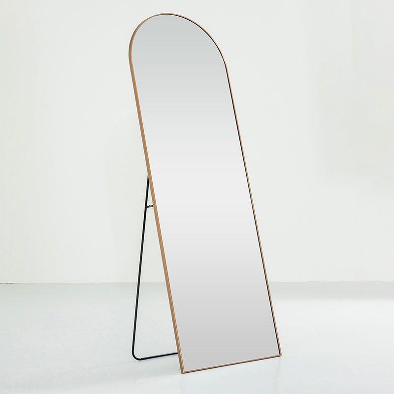 鏡 スタンドミラー 全身 姿見 全身鏡 立て掛け アーチ 大型 60cm 180cm おしゃれ シャンパンゴールド ブロンズ シルバー