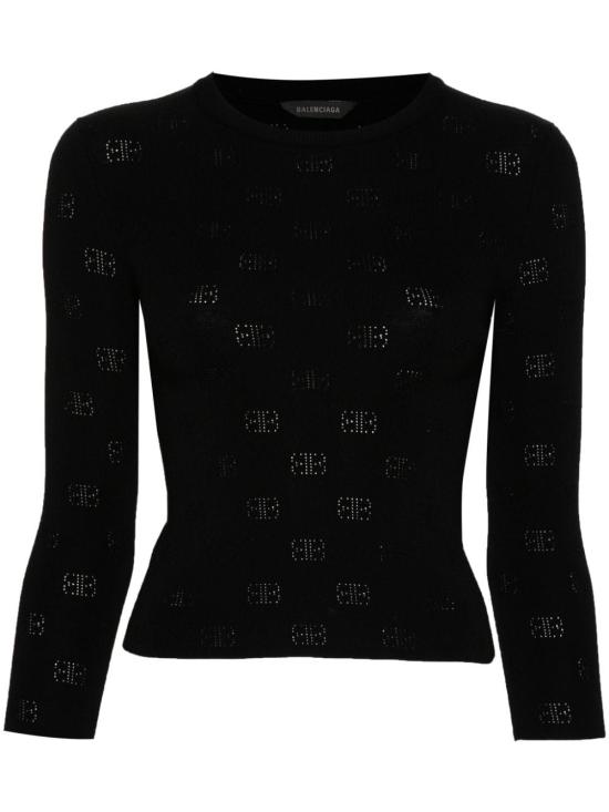 BALENCIAGA Women Sweater 793613 T52151000 Black
