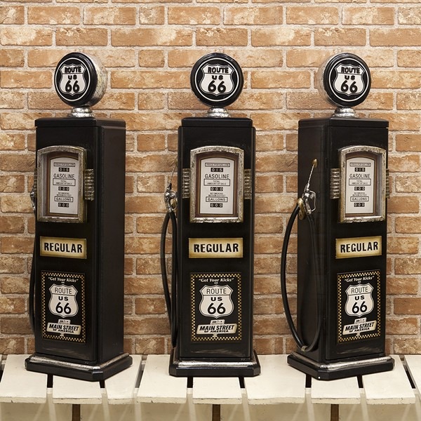 キャビネット 収納ボックス 収納棚 CDホルダー アメリカ雑貨 アンティーク ガレージ 世田谷ベース ROUTE66 /ガスポンプ ルート66 11,405円
