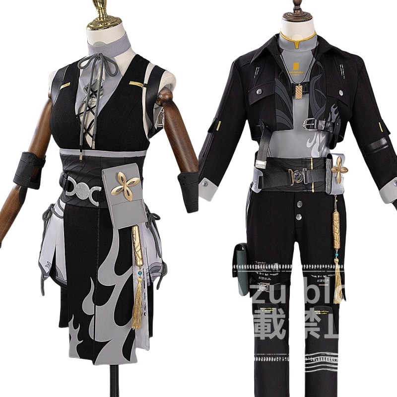 Azuiblc 鳴潮 漂泊者 コスプレ衣装高精度再現 3Dプリント樹脂+金属アクセサリー コスプレ/イベント　撮影用