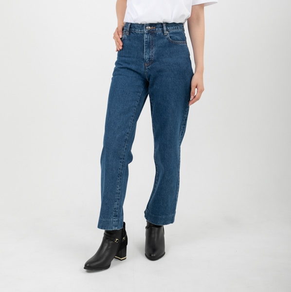 パンツ ジーンズ デニム ネイビー レディース COGUK F09131 IAL