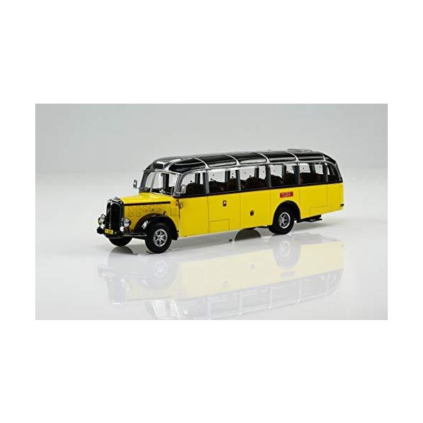 雑誌で紹介された IIIa L4C Alpenwagen Saurer 1/43 85004101 ACE Arwci PTT 並 Models Collectors Die-Cast 1952 silber/gelb その他 雑誌で紹介された IIIa L4C Alpenwagen Saurer 1/43 85004101 ACE Arwci PTT 並 Models Collectors Die-Cast 1952 silber/gelb その他