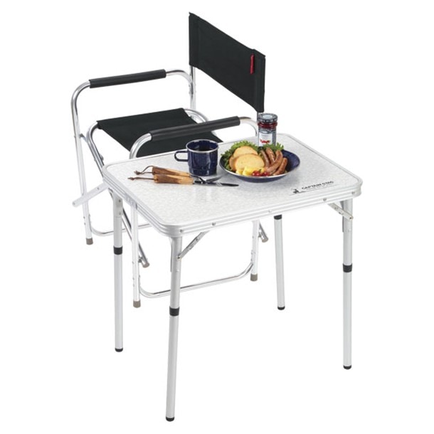 ラフォーレ アルミツーウェイサイドテーブル60 アウトドアグッズソノタ (uc0513)