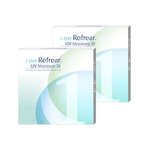 ワンデーuvモイスチャー38 30枚 (2箱)UVカット+潤い成分配合