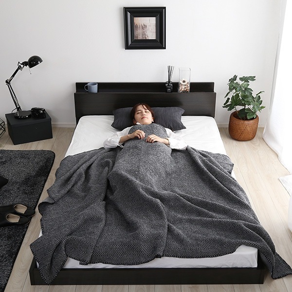 デザインフロアベッド Sサイズ Azlo-アズロ-インテリア ベッド フロアベッド シングル おしゃれ