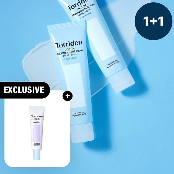 [SET] 토리든 ダイブイン ウォータリー モイスチャー 日焼け止め 60ml x 2個+(ダイブインセラム 20ml)