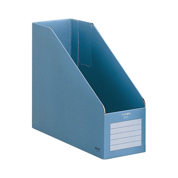 （まとめ）コクヨ ファイルボックスE＆SA4フリー型 背幅102mm 青 フ-E455B 1冊 (×30セット)