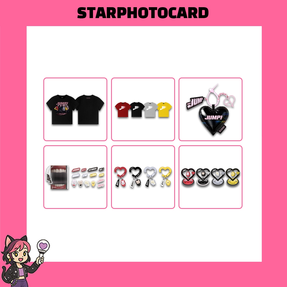 現場購入 条件付き特典贈呈 BLACKPINK - JUMP OFFICIAL MD 1