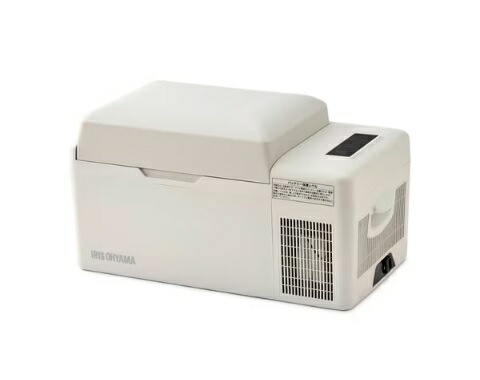 ポータブル冷蔵冷凍庫 20L IPD-2B-W ホワイト 車載 コンパクト アウトドア 防災 AC DC ポータブル電源　ポータブル冷蔵庫　ポータブル冷凍庫　クーラーボックス