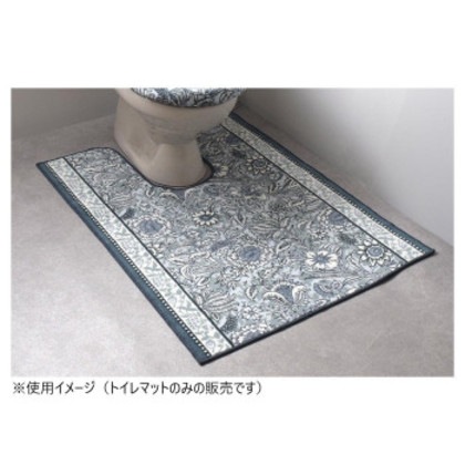 ボタニレル トイレマット(抗菌防臭 吸水速乾) 日本製 65×130cm ブルー 6,019円