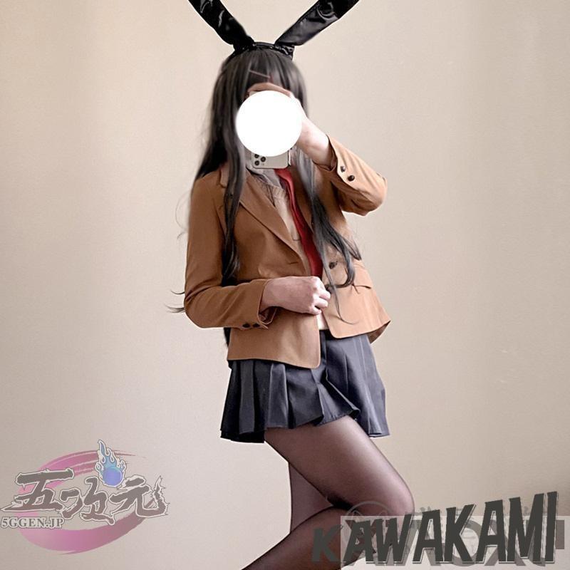 猫屋小舗　青春ブタ野郎　コスプレ　桜島麻衣　衣装　 いしょう ウィッグ　1188