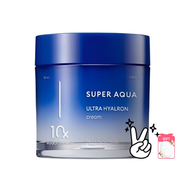 [正規品]スーパーアクア ウルトラヒアルロン クリーム 70ml 2個セット/ 保湿クリーム/ デイリー保湿/ 水分ケア/ 韓国コスメ/ うるおい肌 / 肌キメ / デイリーコスメ