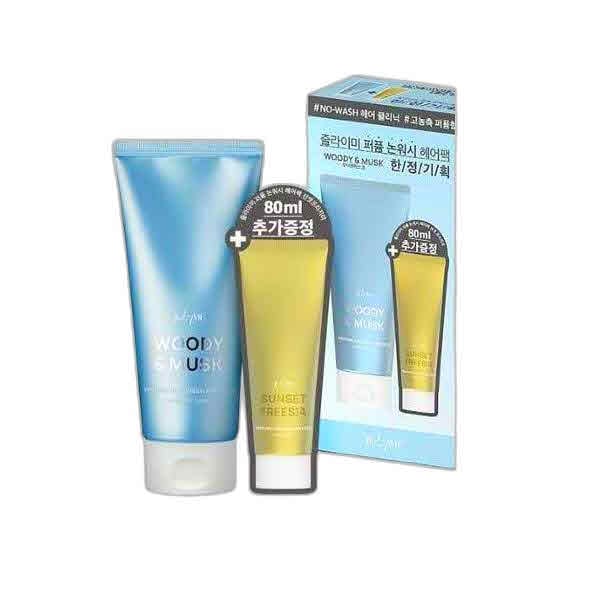パルファムノンウォッシュヘアパックウッディ200ml+ノンウォッシュヘアパック80ml(追加)
