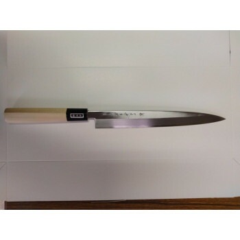 日本製　堺の包丁　堺一文字吉国作 白二鋼 柳刃　包丁270mm