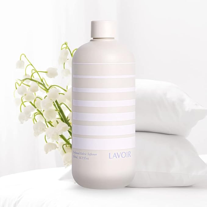 LAVOIR ラヴア パフュームヴィーガン柔軟剤 (ホワイトムスク&アンバー 500ml)
