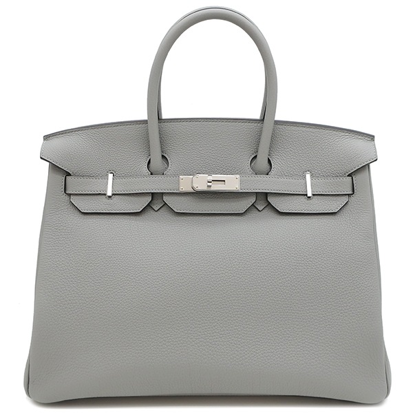 エルメス HERMES ハンドバッグ バーキン35 トゴ グリムエット シルバー金具 W刻印（2024年製） 【箱】【中古】 1,074,290円