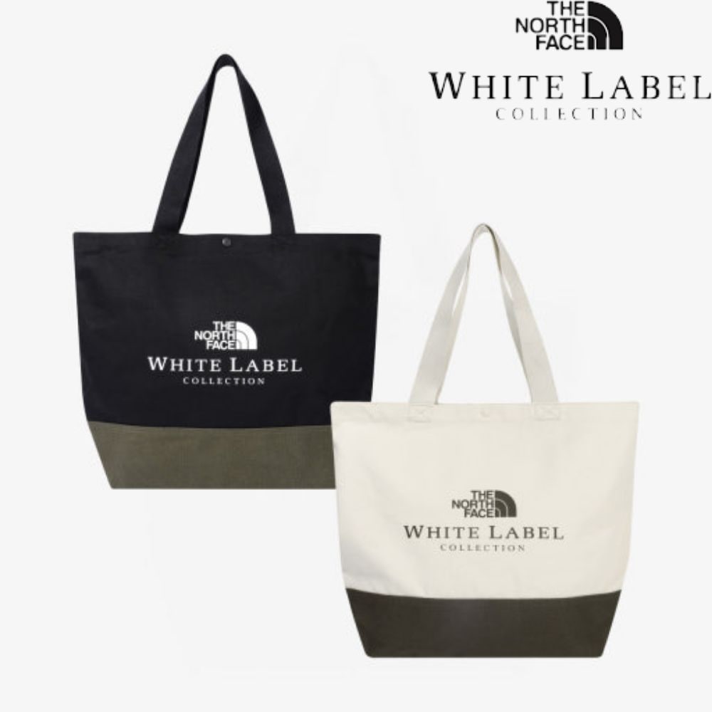 【韓国限定モデル】 WHITE LABEL/BLOCK CANVAS BAG/NN2PR57