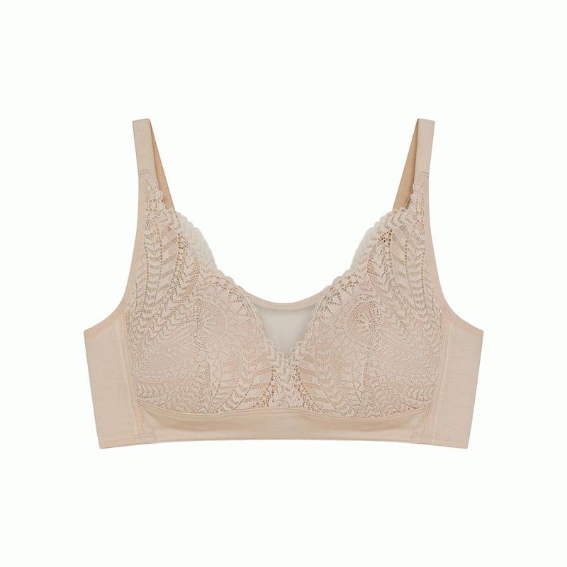 プラス 女性ブラ Aカップ Bカップ ワイヤーなし ブラ VBRL002ABASG 8,189円