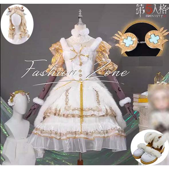 IdentityV 第五人格 風 少女 記憶 悪の源 コスプレ衣装 ウィッグ 靴 cosplay ハロウィン 演出服 変装