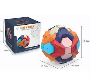 子供の教育玩具 組み立てる 貯金箱 幼児期の知性 おもちゃのボール 手と脳の協調 3色