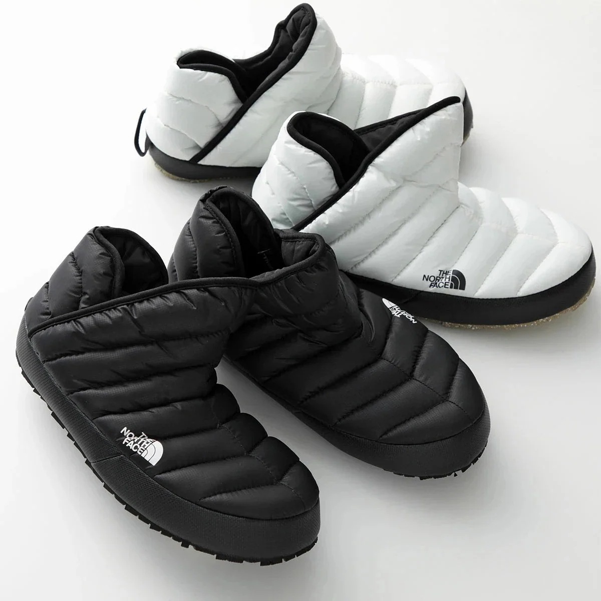 THE NORTH FACE ザノースフェイス ショートブーツ W THERMOBALL TRACTION BOOTIE NF0A331H レディース ロゴ 靴