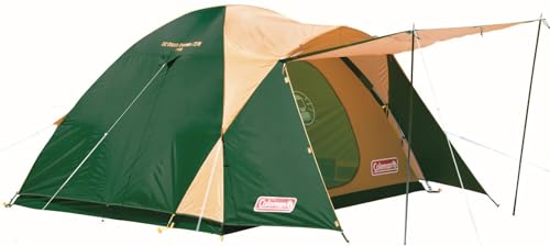 テント BCクロスドーム 270 グリーン 45人用 2000038429 キャンプ 防災 組み立て簡単 前室付き ４～５人用 耐水圧1500mm キャノピーポール付属 ペグロープハンマー収納ケース付