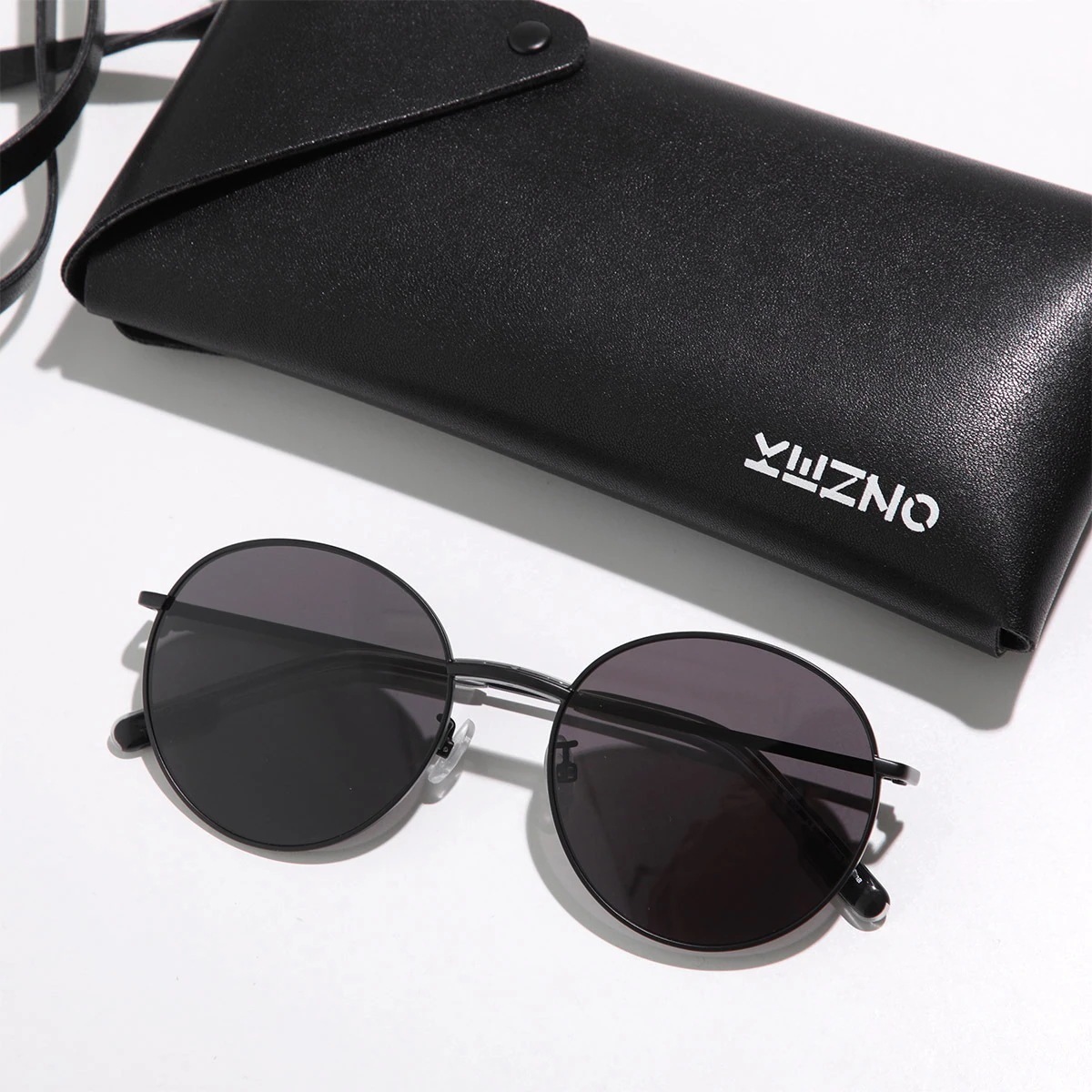 KENZO ケンゾー サングラス KZ40089F メンズ レディース ボストン型 フルリム メタルフレーム ロゴ 細フレーム クリングスタイプ アイウェア 02A