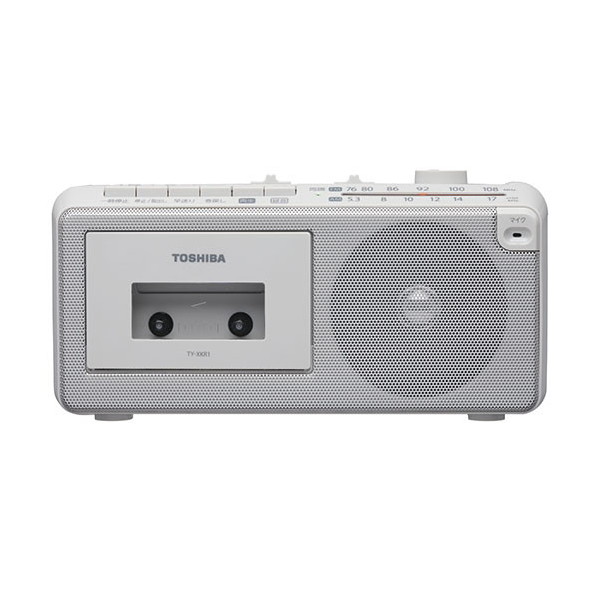 TY-XKR1 グレー ラジオカセットレコーダー