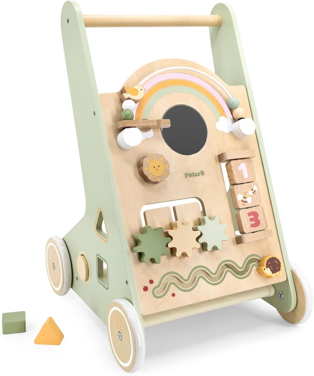 ポーラービー アクティビティベビーウォーカー 12カ月から 手押し車 8つのあそべる機能 TYPR44226