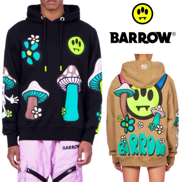 【BARROW】(バロー) ユニセックス 裏毛 スウェット かぶり パーカー　#32493 24,850円