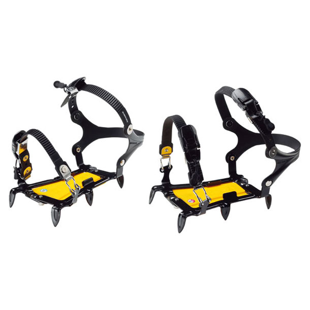 巾調節式6本爪アイゼンYW アウトドアグッズ (EBY015)