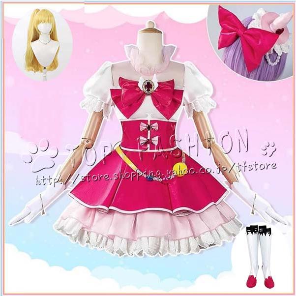 2026人気販売!魔法つかいプリキュア！ 風 朝日奈みらい コスプレ衣装 ウィッグ cosplay コスチューム ハロウィン クリスマス